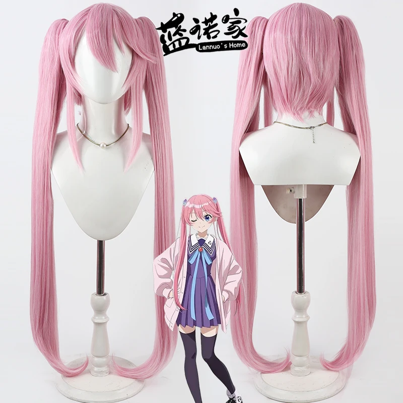 アニメ志春寺家族子供オウカ志春寺コスコスプレウィッグハロウィンカーニバルパーティー小道具人工毛熱