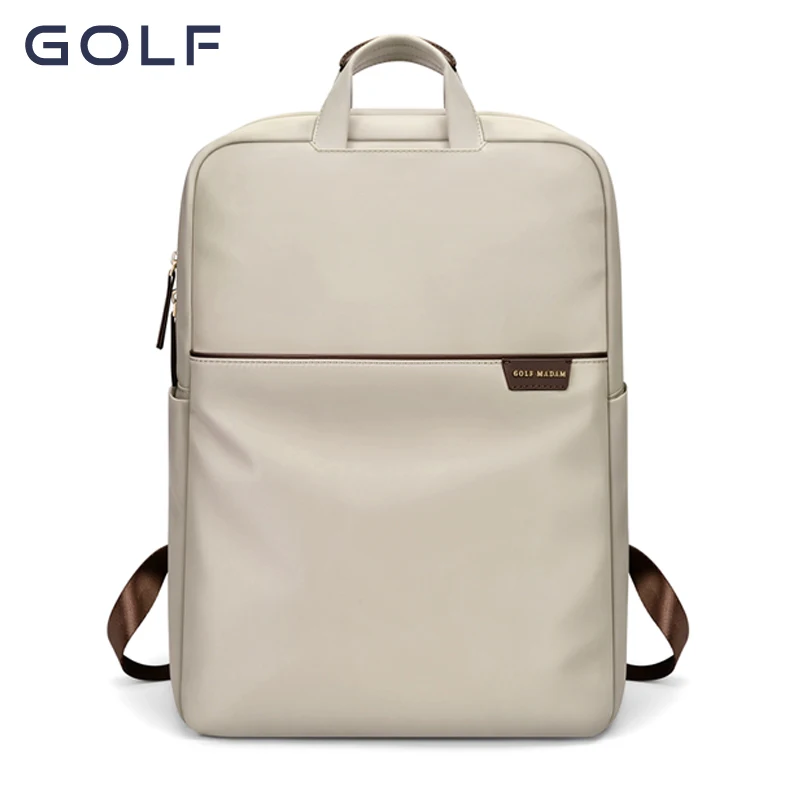 GOLF Business Backpack Women Work Slim Laptop Backpack 15 6 inches 13 inch Back Pack Laptop Bag Travel Simple Waterproof Nylon