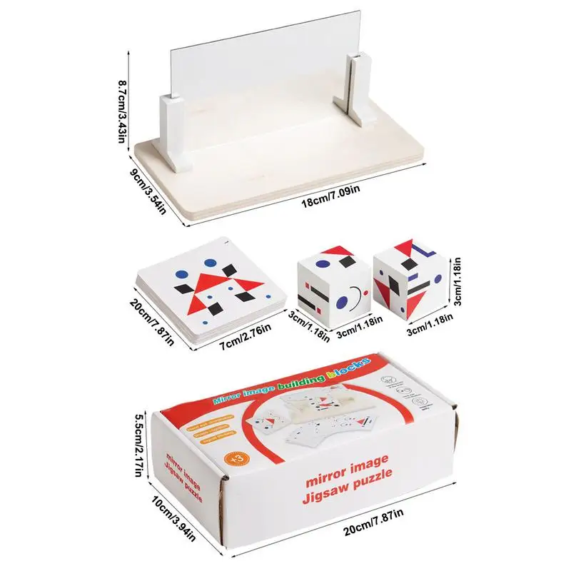 لعبة مكعبات الوجه للأطفال، مكعب ألغاز هندسي، مكعبات بناء خشبية متغيرة للوجه لحفلات السفر في الفصول الدراسية العائلية