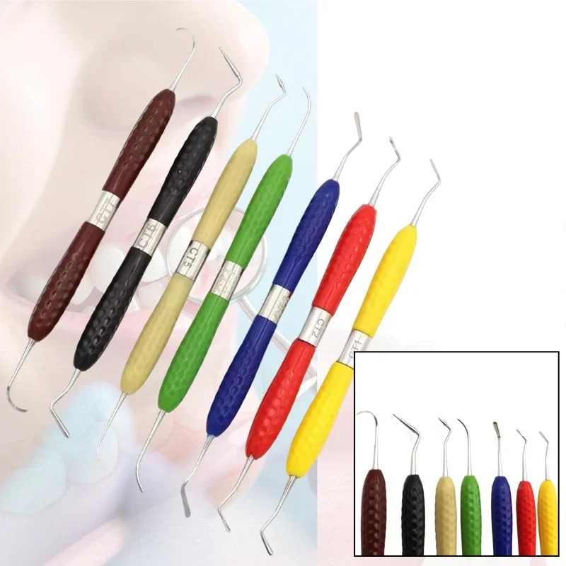 3pcs Dental Aesthetic Resin Filler Kit Composite Restoration Knife Plastic Filling Tool
