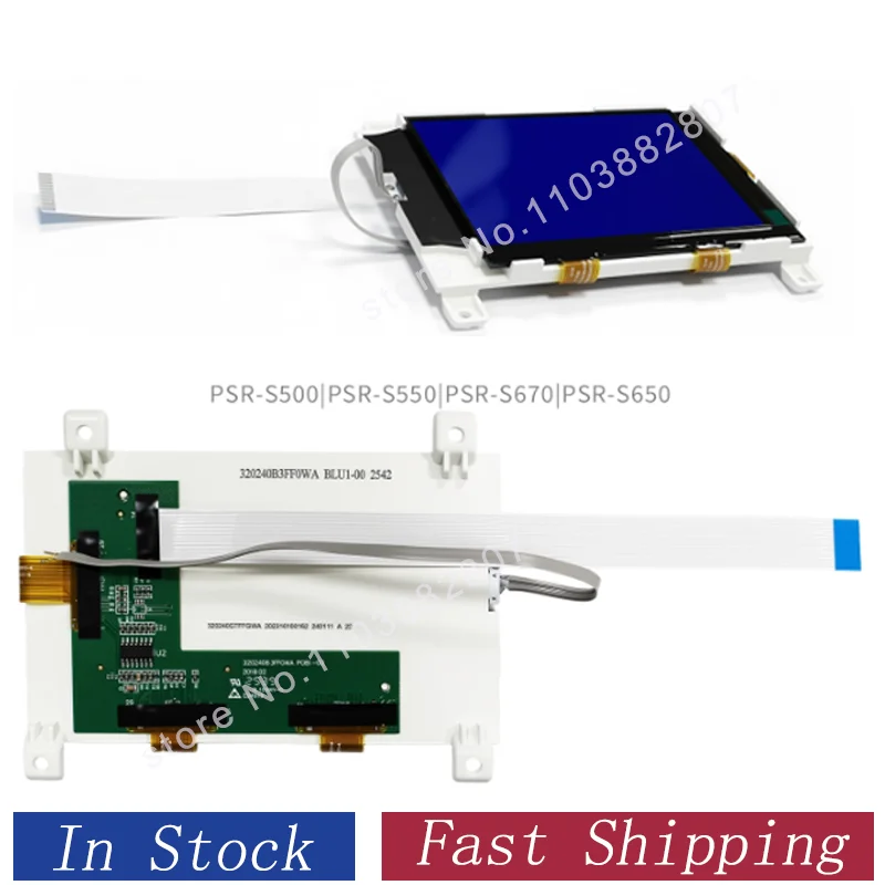 

ЖК-дисплей для Yamaha PSR-S500 S550 PSR-S650 PSR-S670 MM6 MM8 DGX520 HJDJ5428 (48) 320240B3FF0WA, замена ЖК-экрана