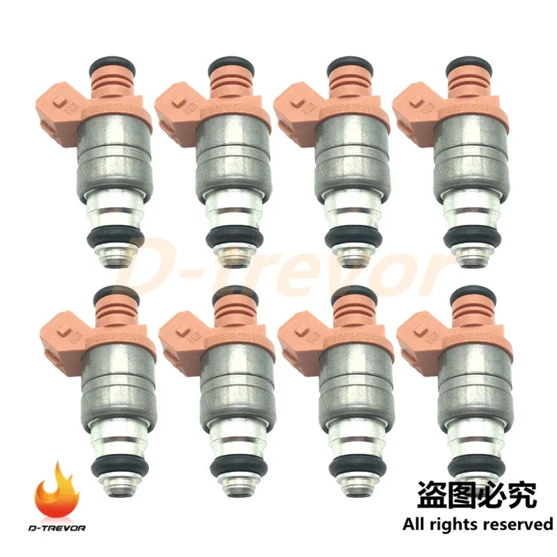 8pcs OEM Fuel Injector Nozzle 96518620 For Chevrolet Daewoo Matiz M200 M250 0.8 1.0 ADG02801 96351840