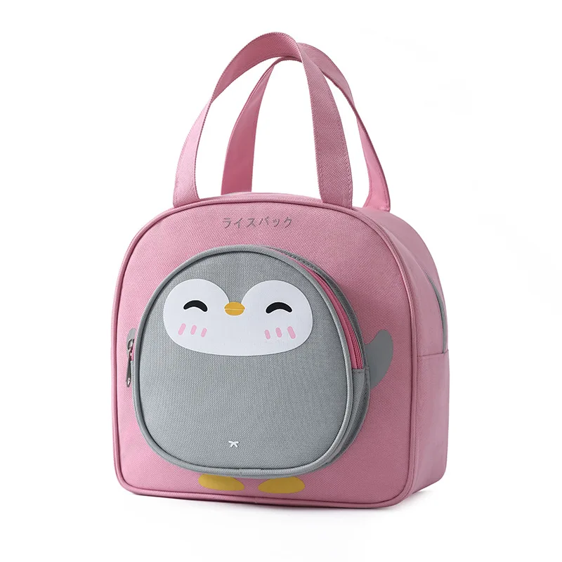 Cartoon bradipo Lunch Bag Student Office Work Bento Bag Cartoon borse per il pranzo isolanti di grande capacità borsa per alimenti da Picnic portatile regalo