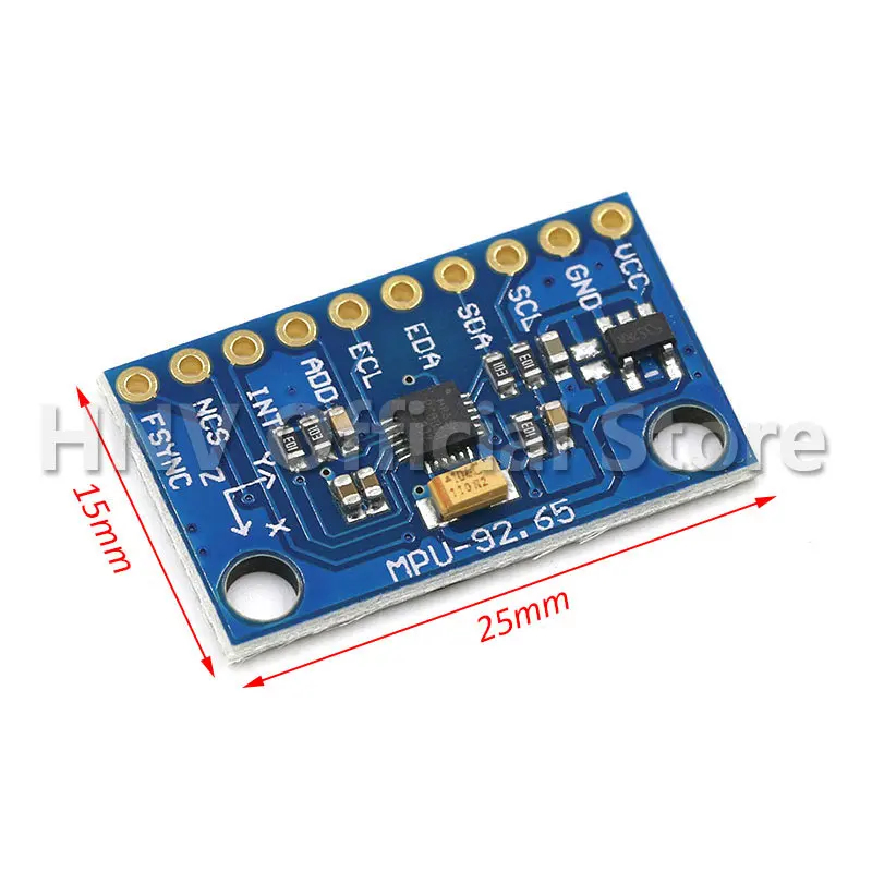 Iic I2C Spi MPU6500 MPU-6500 6-Assige Gyroscoop Accelerometer Sensor Module Vervangen MPU6050 Voor Arduino Met Pins GY-6500