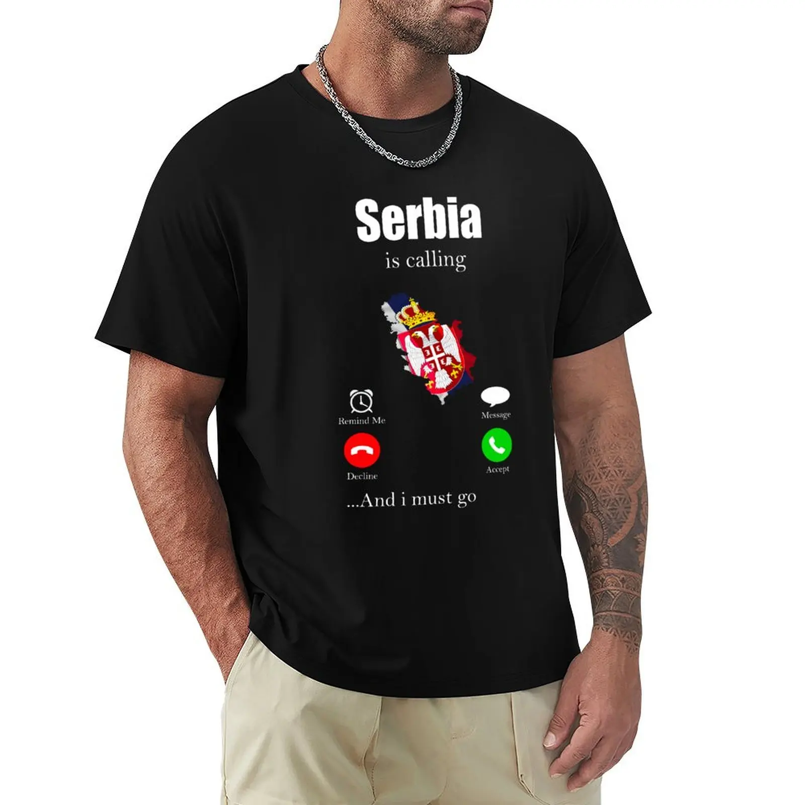 

Serbia Belgrade Coat Of Arms Serbia Srbija Jugo T-Shirt graphics basketball graphic tees man clothes t shirt for men