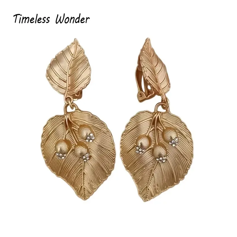 timeless-wonder-fancy-zircon-geo-leaf-clip-on-earrings-for-women-designer-jewelry-punk-luxury-rare-top-vintage-4370