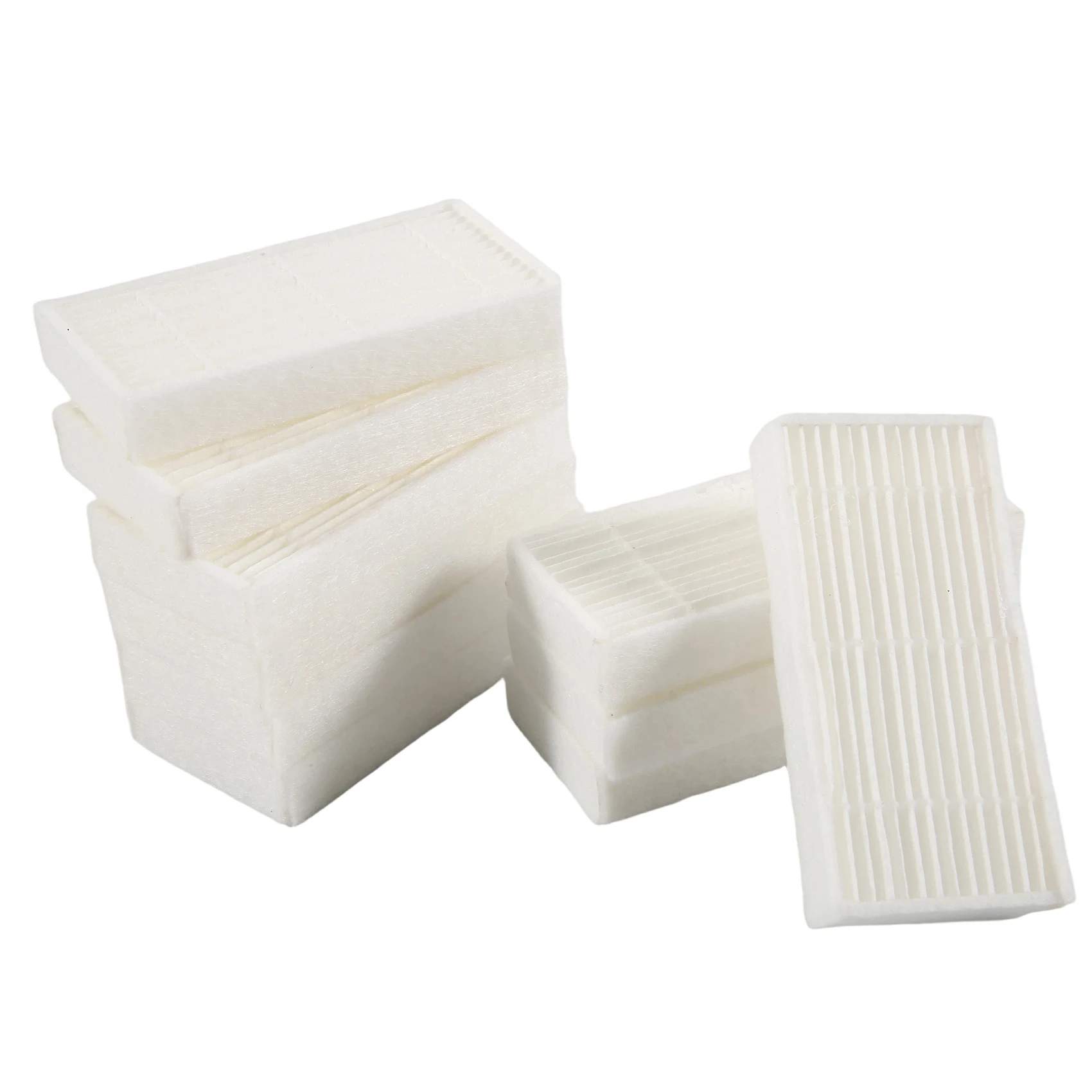 A23T 10PCS HEPA Filter Replacement for Midea VCR04W Robot Vacuum, Washable Vacuum Cleaner Parts Accessories