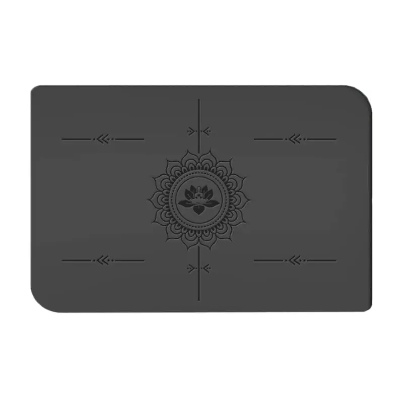AEF6-Dark Gray Yoga Mat For Handstand Rubber Mat Comfortable Meditation Rest Hit Seat Fitness Handstand Mat