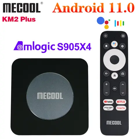 KM2 Plus 4K Android TV Box MECOOL