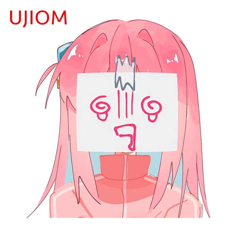 UJIOM Hitori Gotoh Wall Sticker Popular Personality Customizable Bookshlef Surfboard Decal Kawaii Kitchen Murals Decoration