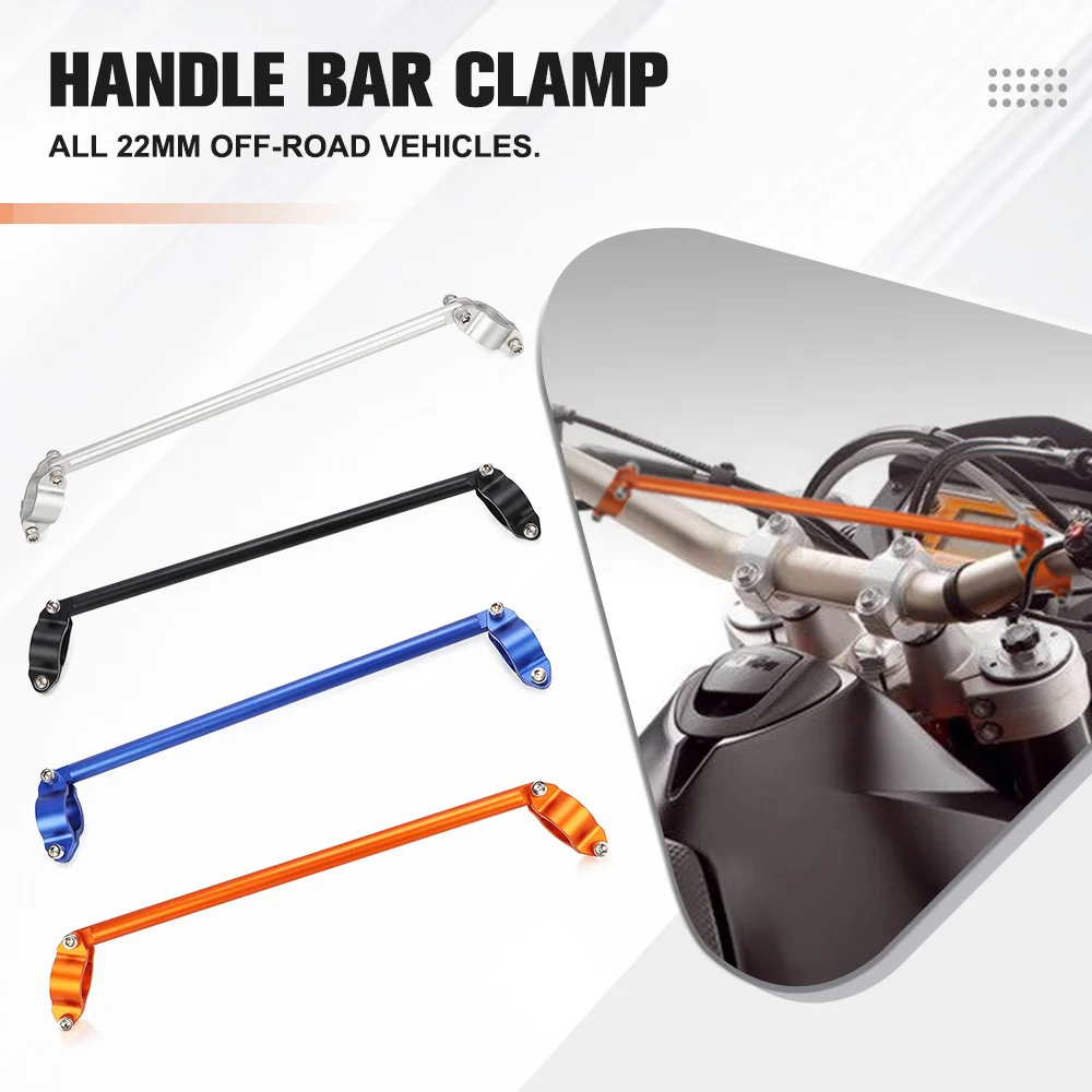 

CNC Balance Bar Motorcycle Accessories Universal 7/8" 22MM Crossbar Strengthen Handlebar Extended Reinforce Handle Lever Bar