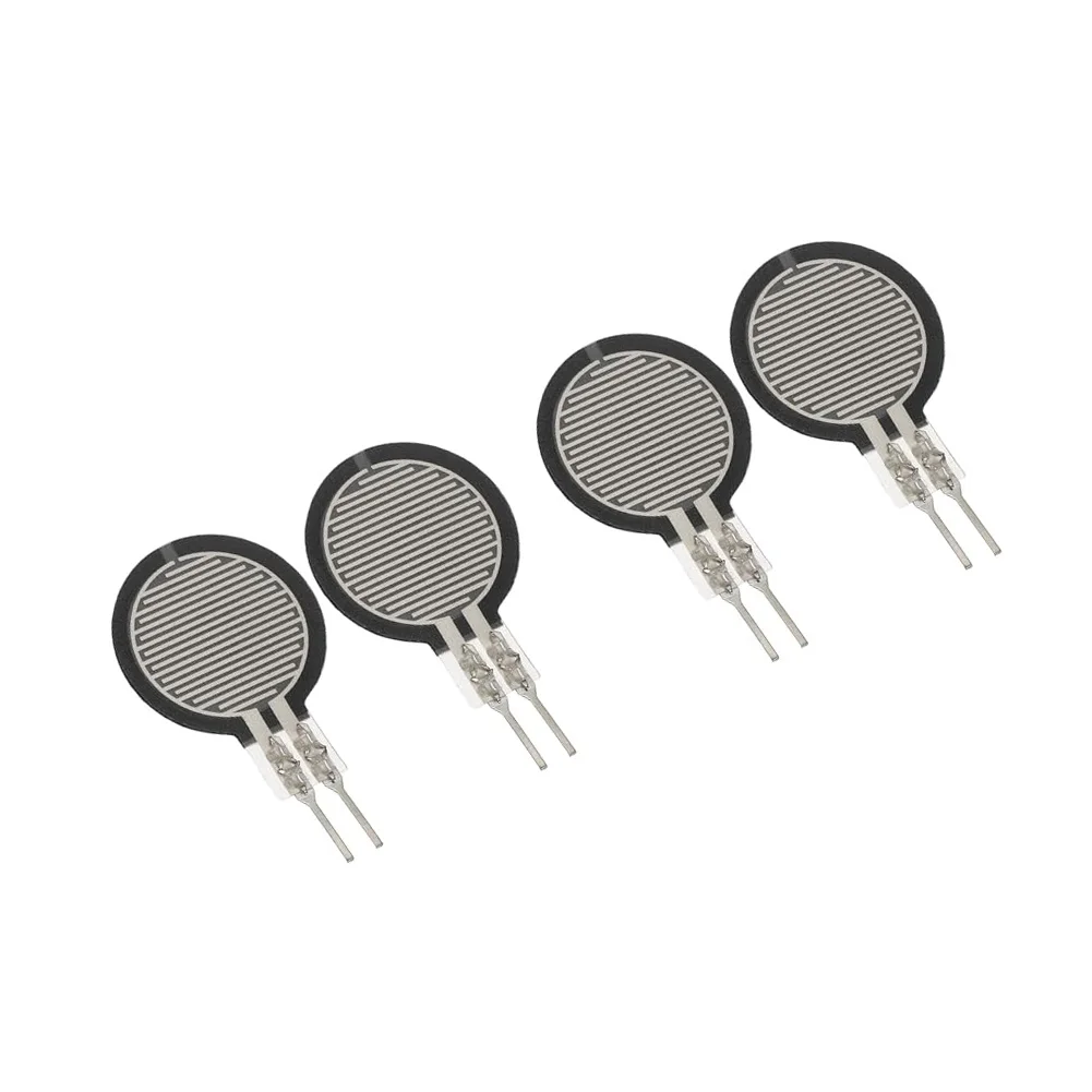 4pcs FSR402 Short-Tail Resistive Thin-Film Pressure Sensors for For pillows Smart Insoles Robotics Tactile Sensing DIY Projects
