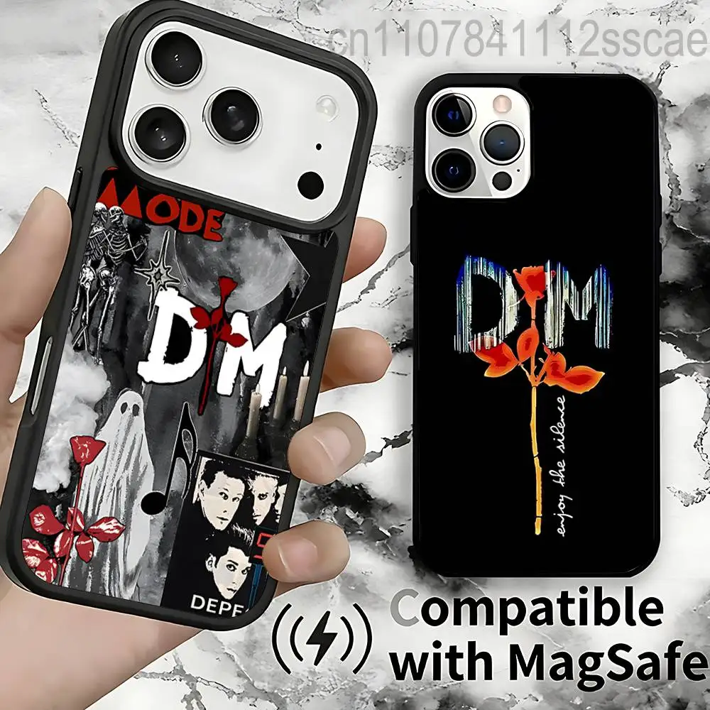 

Магнитный чехол D-Depeche Mode Rock-ES: совместим с IPhone 17,16,15,14,13,12,11,Pro,Max,Plus,Mini,SE4,E