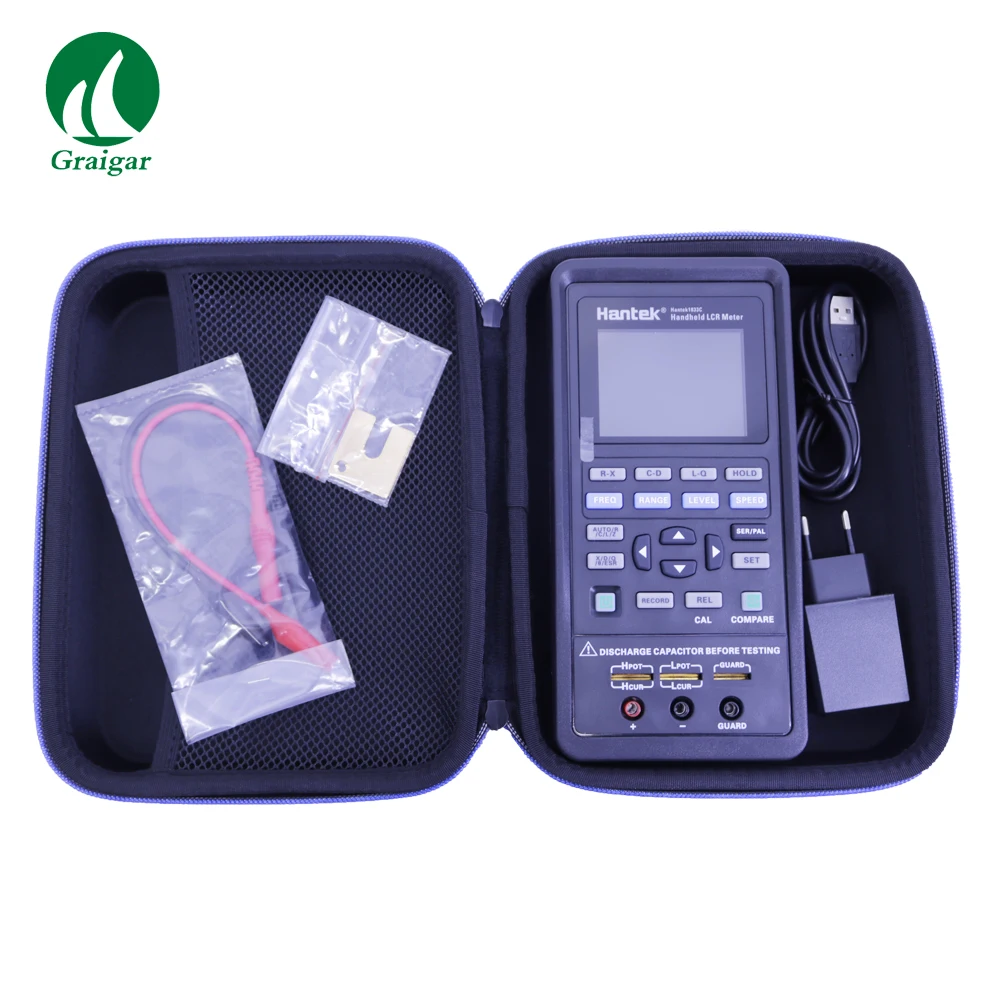 Hantek1833cデジタルlcr計ポータブルハンドヘルド販売抵抗測定計