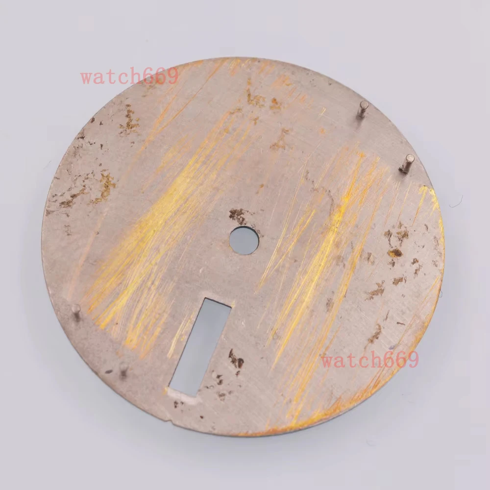 28.5MM Watch Dial Green luminous FIT NH35 NH36 Accessories Movement 3 o'clock 3.8 o'clock Sterile Watch Dial