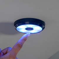 Car Roof LED Portable Light LED Ceiling Light USB Rechargeable Magnetic Work Lighting Night Bulb for Auto Bedroom Ice Blue White