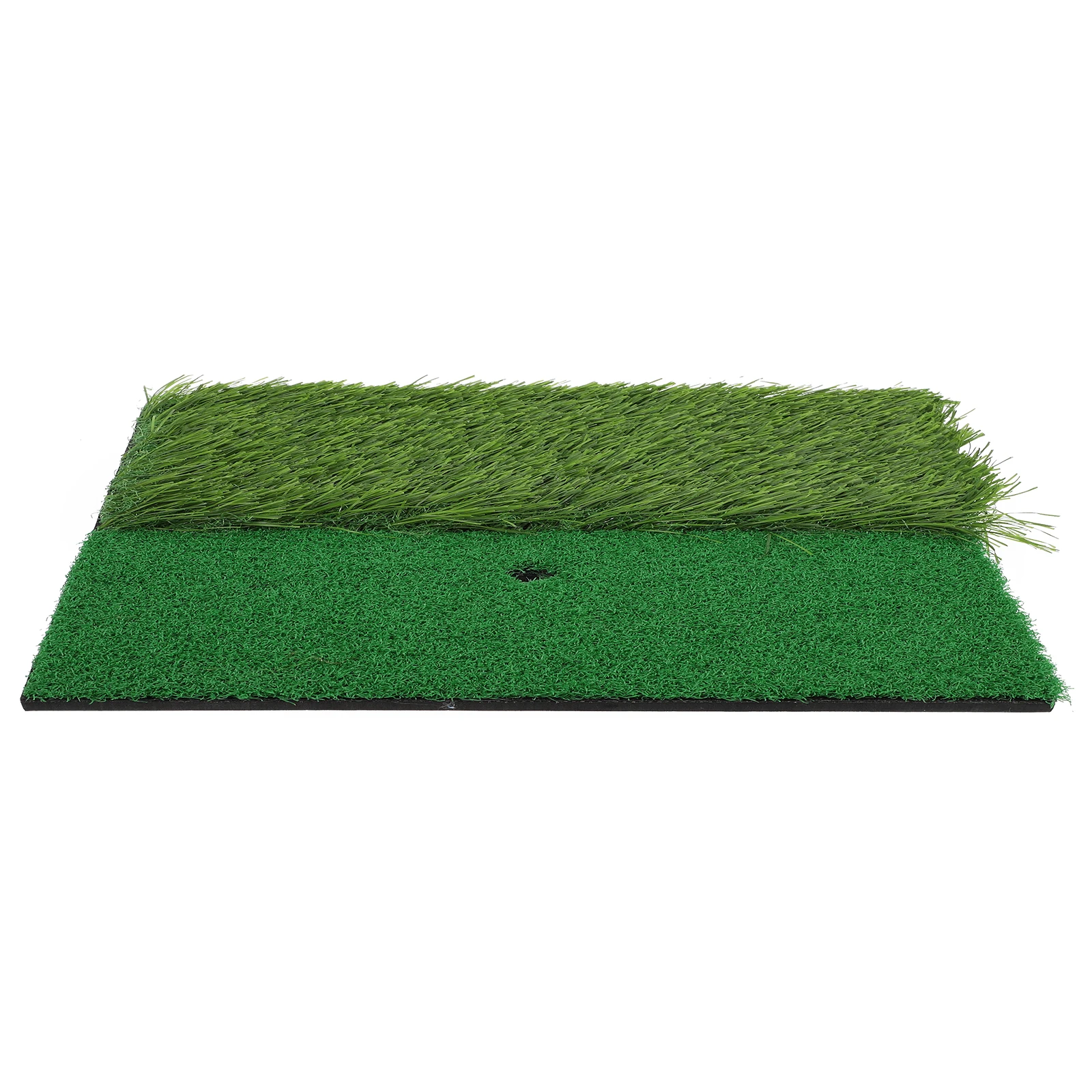 

Golf Swing Practice Pad 10MM PP Grass 35MM Long Grass 8MM Foam Bottom Training Mat Simulated Turf Portable Safe Reusable