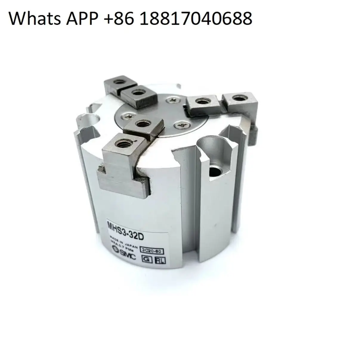 

1PC SMC Finger Cylinder MHS2/3/4-40/50 63 80D Finger Cylinder