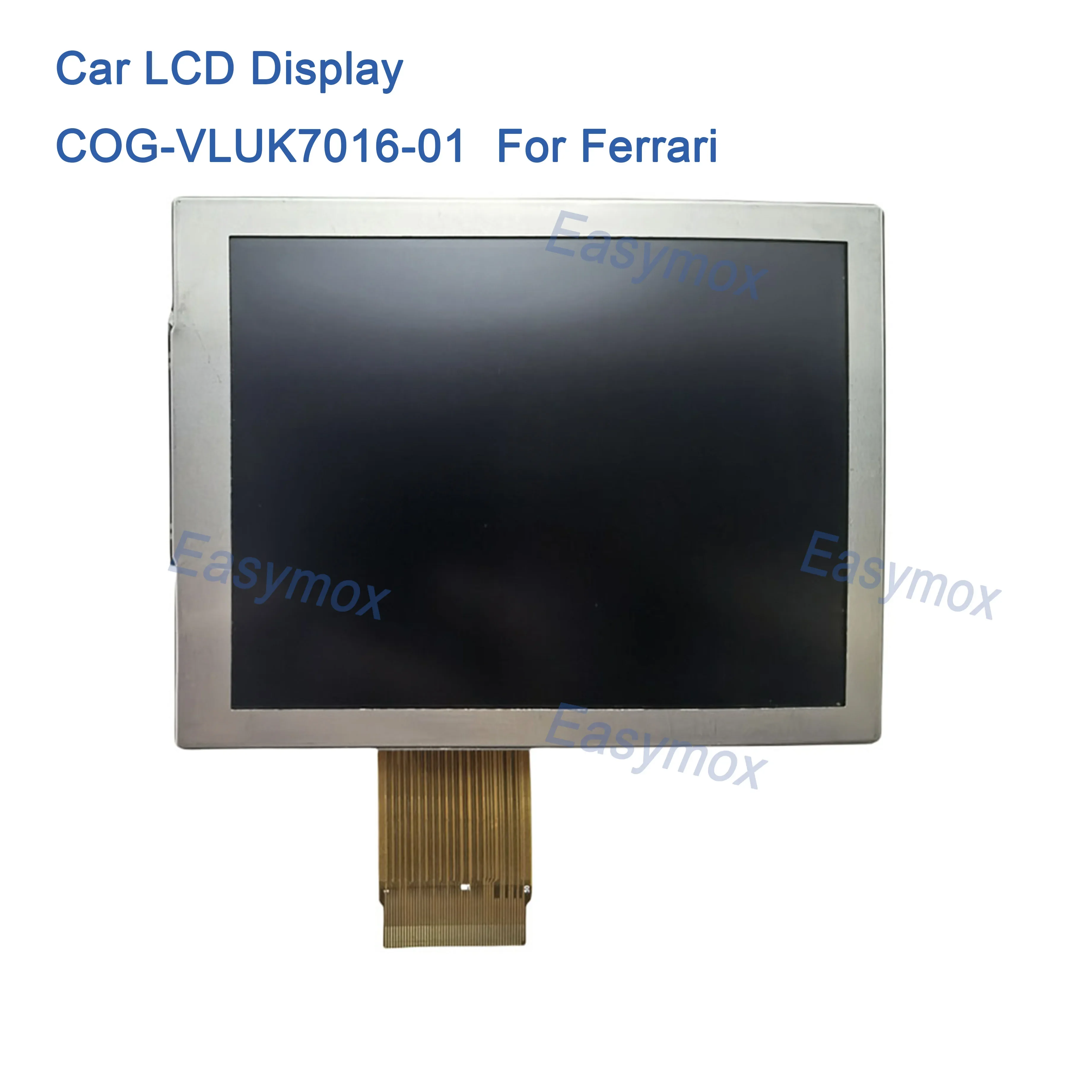 5inch LCD Diaplay For Ferrari Instrument Cluster Dashboard Car Screen Repairment Center Control Screen COG-VLUK7016-01