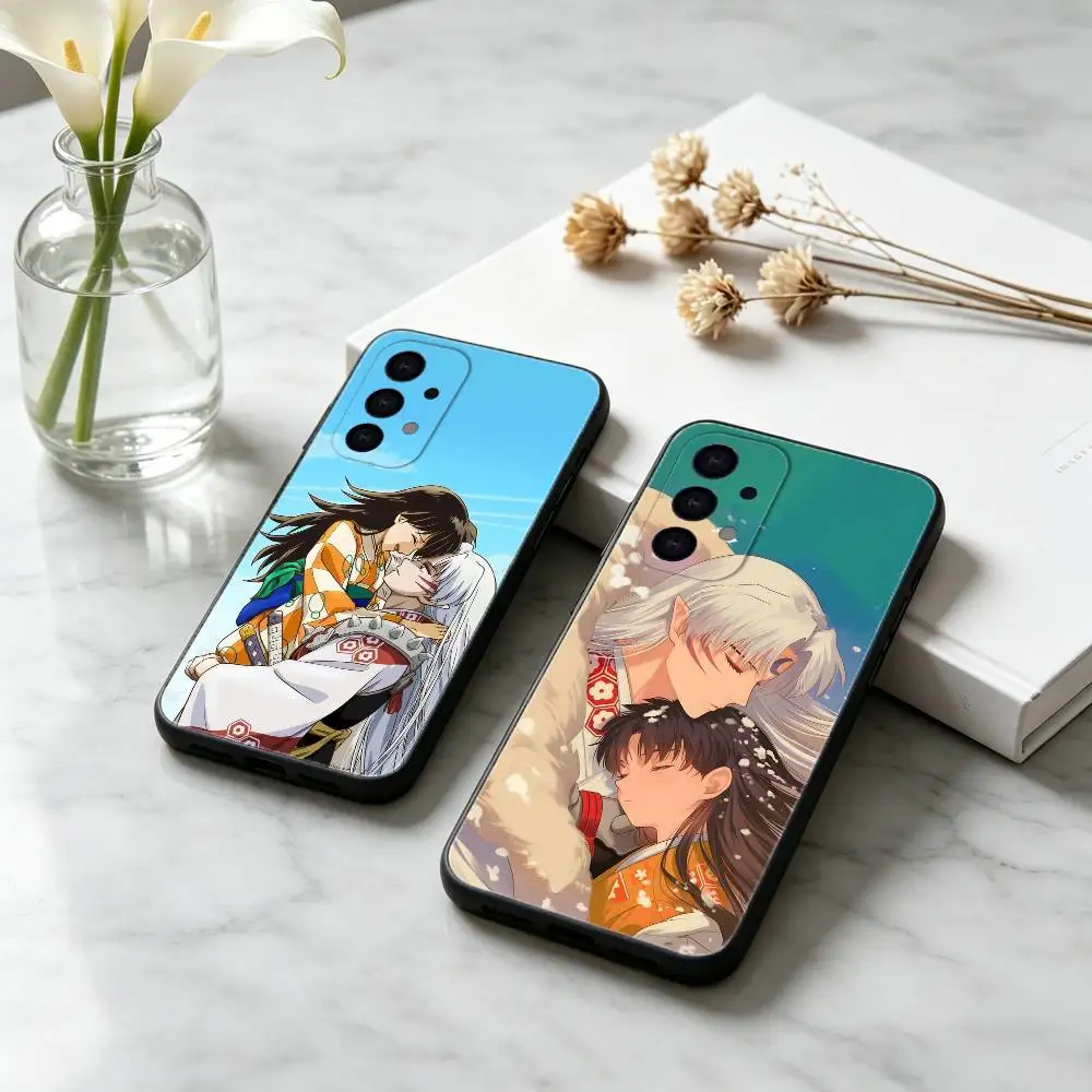 I-Inuyasha S-Sesshomaru phone Case For Samsung S25,24,21,22,23,30,Ultra,20,Plus,Fe,Lite,Note Soft Black Cover