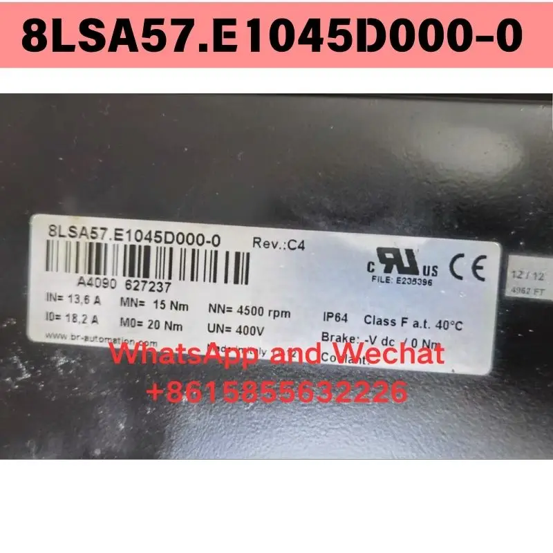 

Used 8LSA57.E1045D000-0 electrical machinery Functional test OK Fast delivery