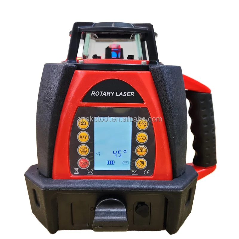 جهاز تسوية بالليزر الدوار ذاتي - مراجعة Rotary Laser Level 500M Range وسعره
