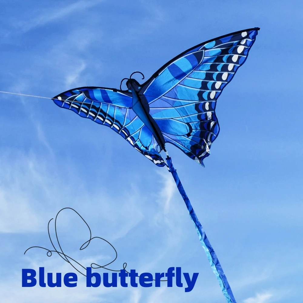 

2025 новый стильный воздушный змей-бабочка с длинным хвостом для детей и взрослых, высококачественный бриз, легко летать, интернет-знаменитости