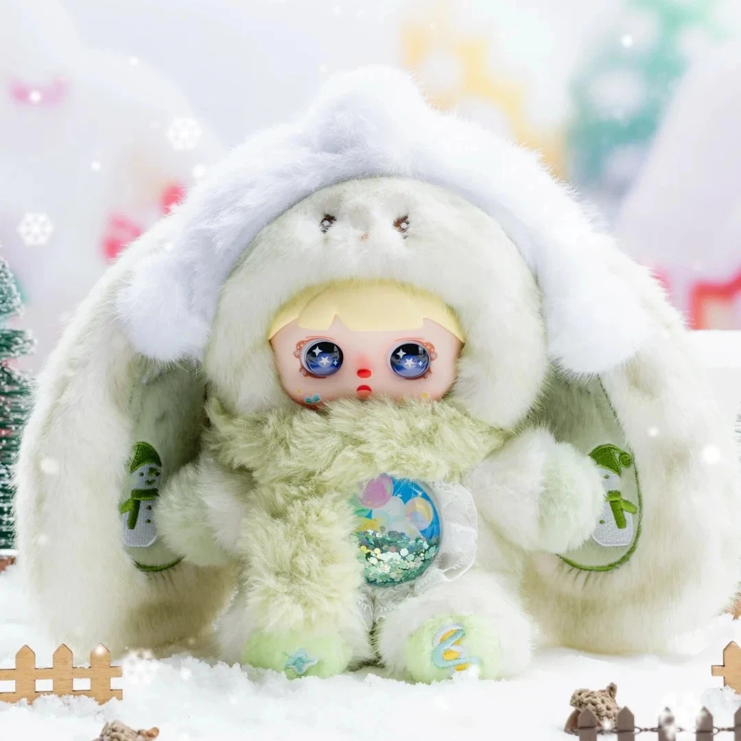 

Mocici Tangxin Rabbit теплые шепперы 200% кукла слепая коробка милая форма в сопровождении освещения проложить зиму с вами