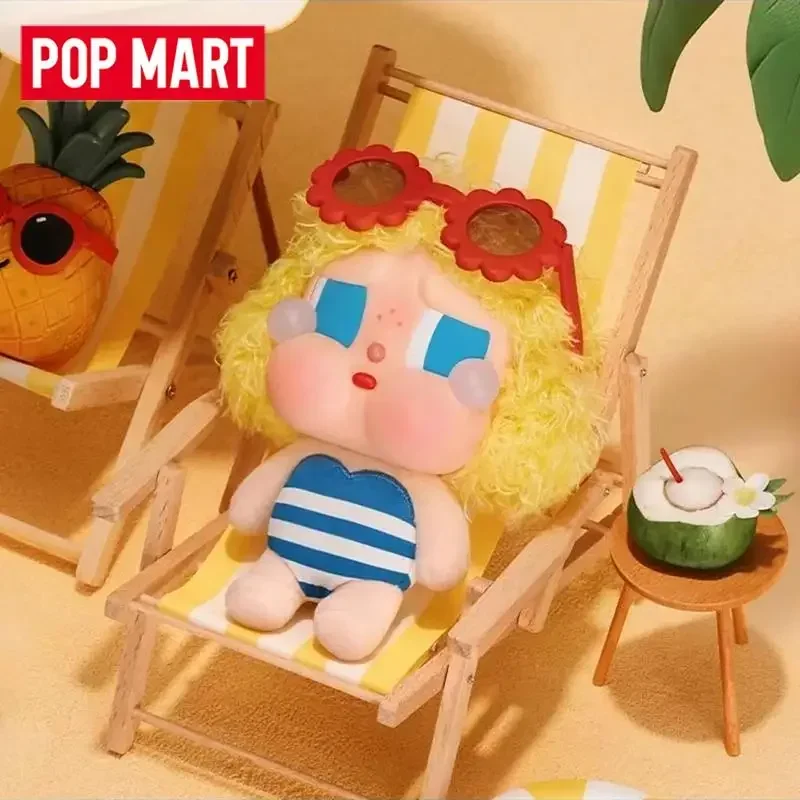 

POP MART CRYBABY Vacation Mode On Series Vinyl Blind Box Mystery Box Toys Kawaii Ornaments Figurines Home Decor Desktop Model