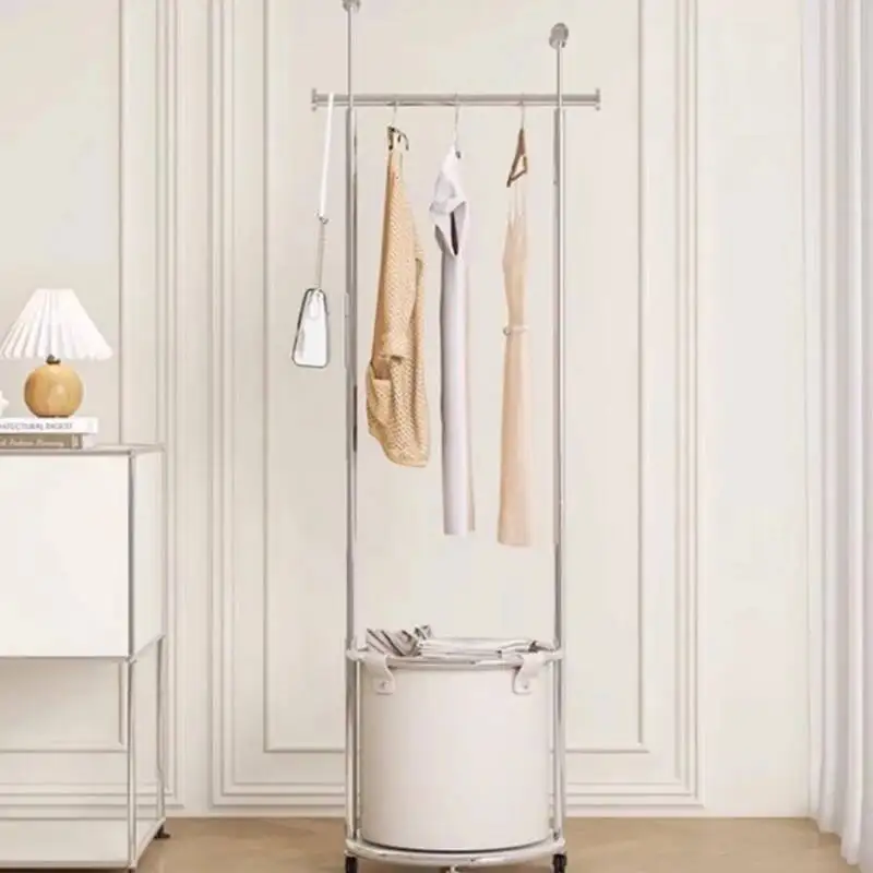 

Entryway Wall Coat Rack Hanger Standing Metal Stand Clothes Rack Hanger Storage Organizer Guarda Roupa Space Saving Furniture