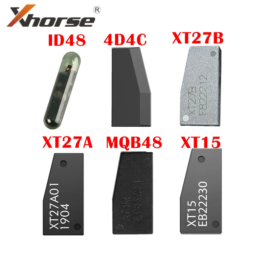 Xhorse VVDI Super Chip XT27A XT27B VVDI MQB48 Chip transpondera VVDI 7935 Chip XT15 ID48 Chip 4D 4C kopia Chip 10 sztuk/partia