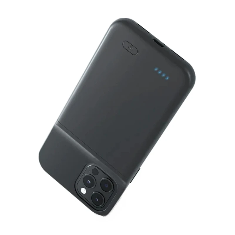 6800mAh For IPhone  XR 6 7 8 Plus 12 13 11 14 Pro Max XS MaxSE 5S 13 Mini Portable Power Bank Charging Battery Charger Case
