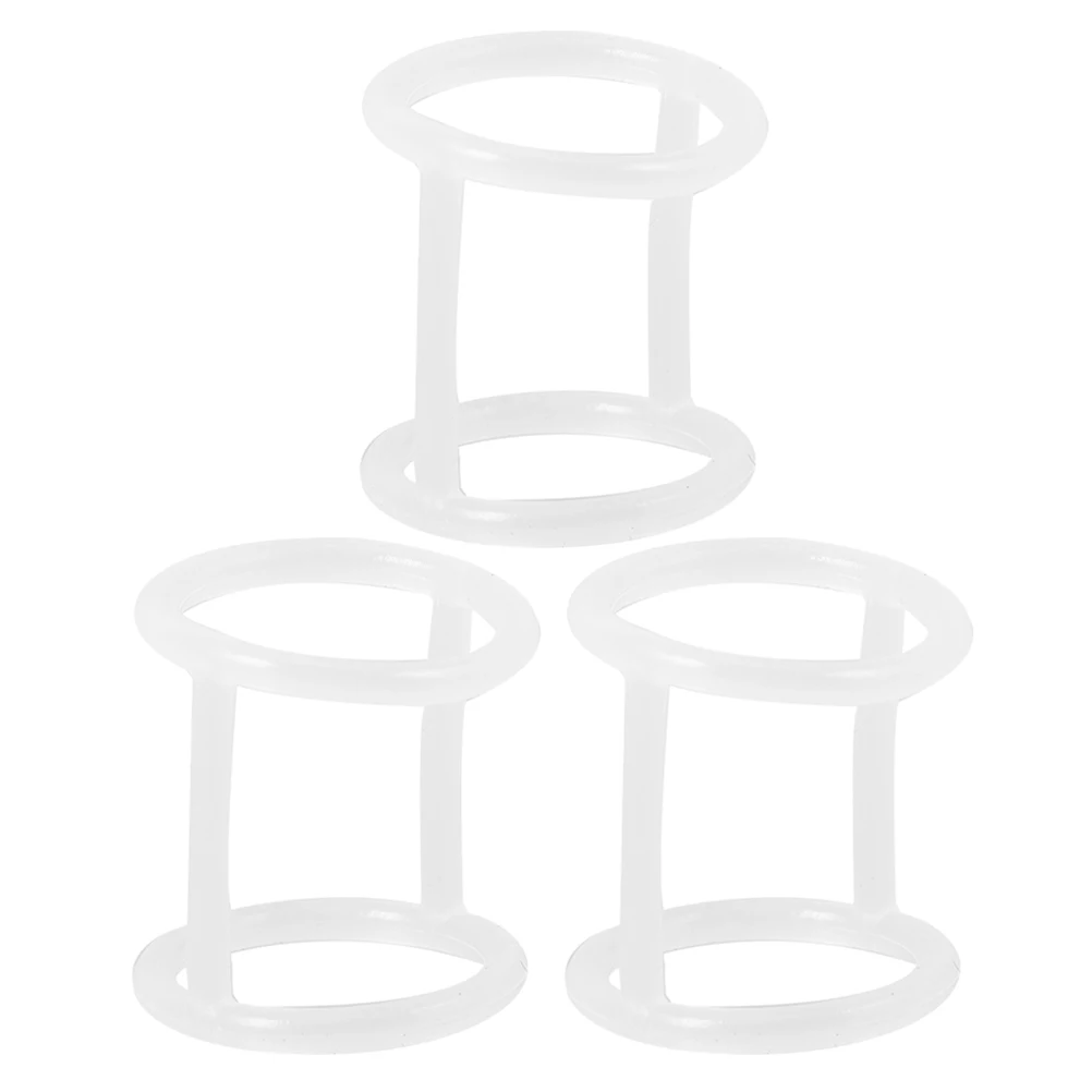 3pcs Cream Machine Silicone Seal Rings Sealing Rings Silicone Seal Ring Parts Maker Accessories Commercial Wear Resistant
