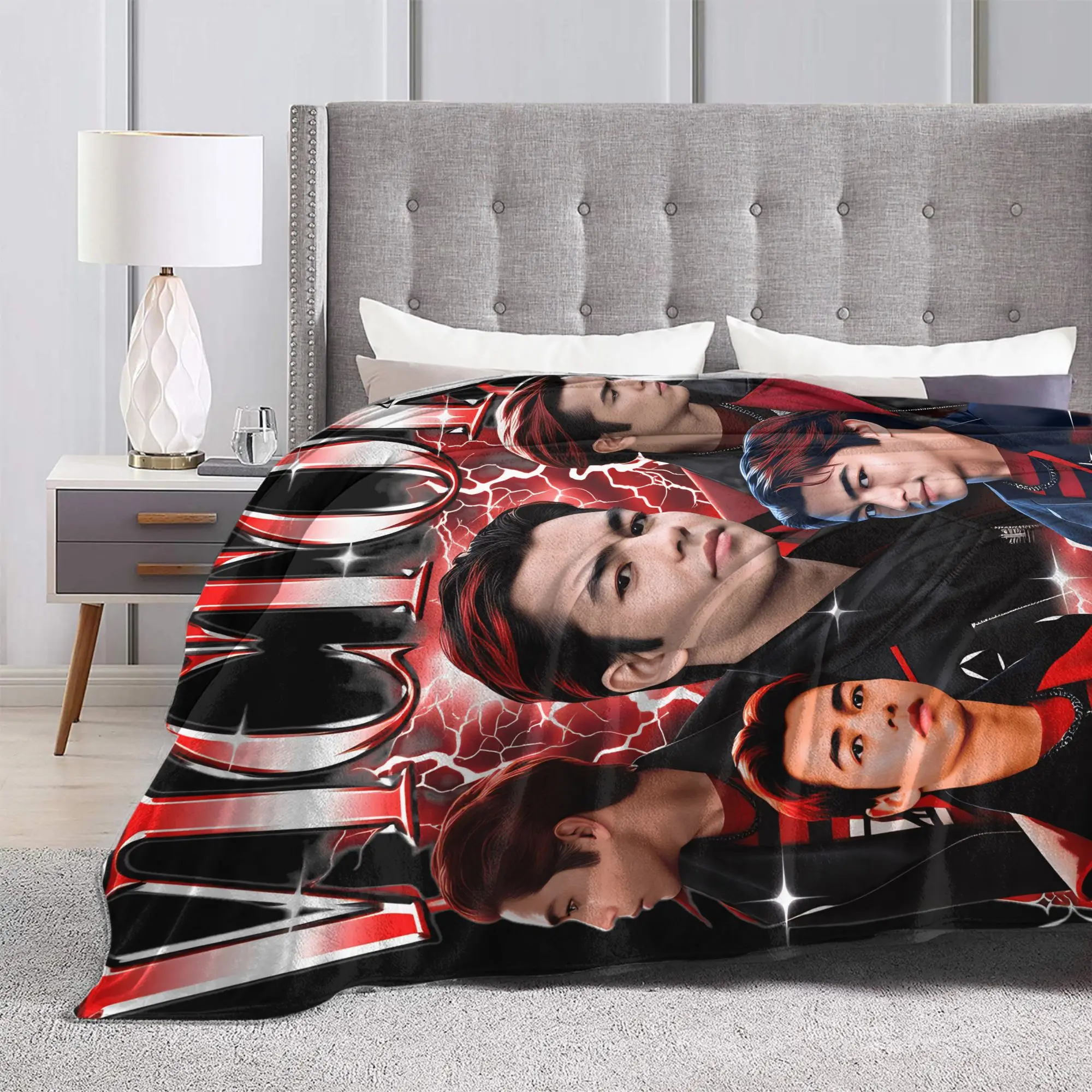 الكسالى 4 بطانية فيكتور لينة الجدة أفخم الفراش يلقي للفتيات الفتيان في الهواء الطلق الفانيلا المفرش غطاء السرير #3