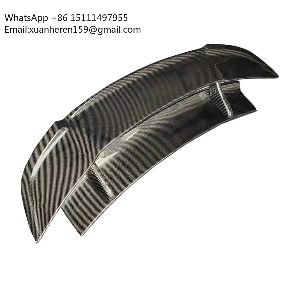 Real Carbon Fiber Rear Trunk GT Lip Wing Spoiler for Mclaren 650s MP4-12C Auto Racing Car Styling Tail Body Kit