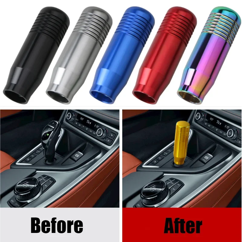 General Motors Aluminium Extended JDM Gear Shift Knob Handle 8.5 Cm Fashionable Gear Shift Knob Handle Manual Transmission