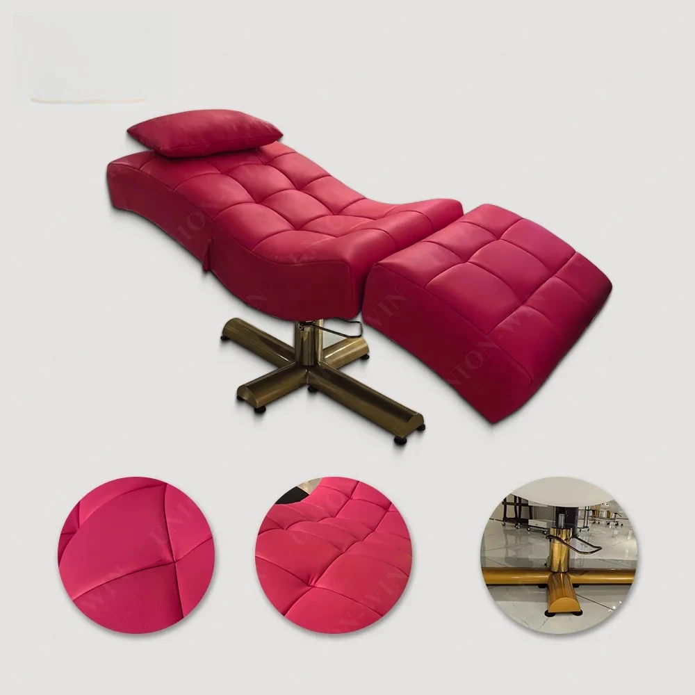 Union Win Memory Foam Backrest Mattress Eyelash Extension Set Facial Massage for Salon Curve  Cover Lash Bed