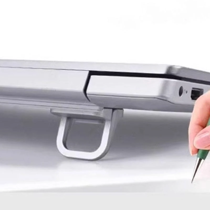

Compactly Foldable Laptop Elevator For Notebook Ergonomic Height Adjustment Travel Friendly Construction