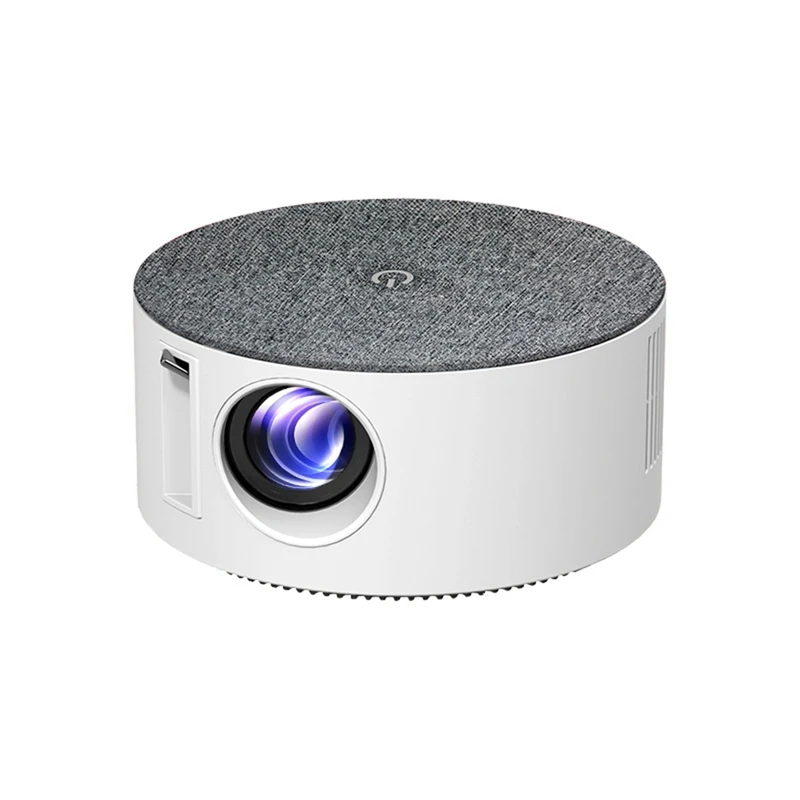 

T50 Smart Wi-Fi Portable Projector with Same-Screen Display Mini Video Projector EU Plug-ELEC