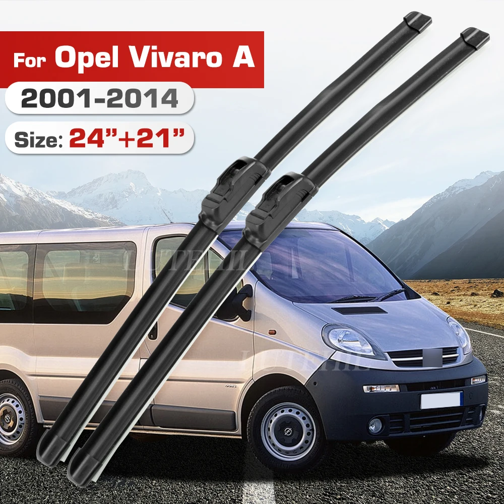 

Стеклоочиститель для Opel Vivaro A 2001-2014 2002 2003 2004 2005 2006 2007 передние щетки лобового стекла щетка 24 "+ 21"