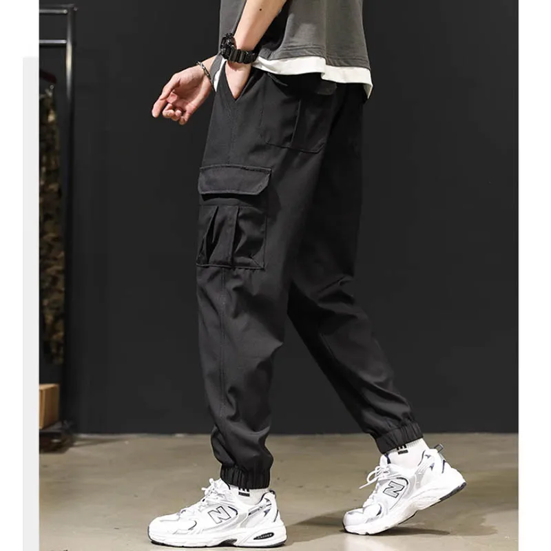 Workwear retro washed workwear pants jeans mid waist looseworkwear pant tapered pants long pants men workwear pantsautumn/winter