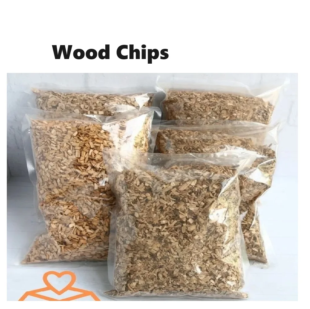 Wood Chips for Smoking 125g/bag Apple Cherry Oak Hickory Smoked Sawdust Outdoor Smoker Fumigation Box Bacon Wood BBQ Accessories