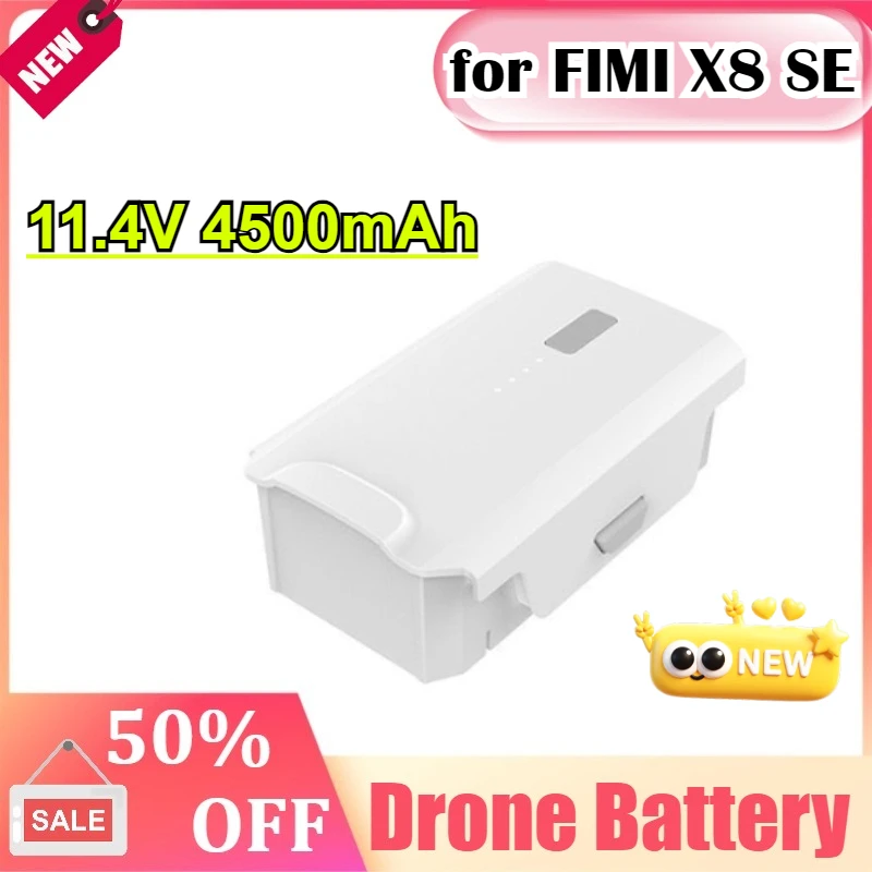 

High Quality Flight Battery for FIMI X8 SE 4500mAh Tele Long Endurance Battery Accessories Rechargeable Drone Battery