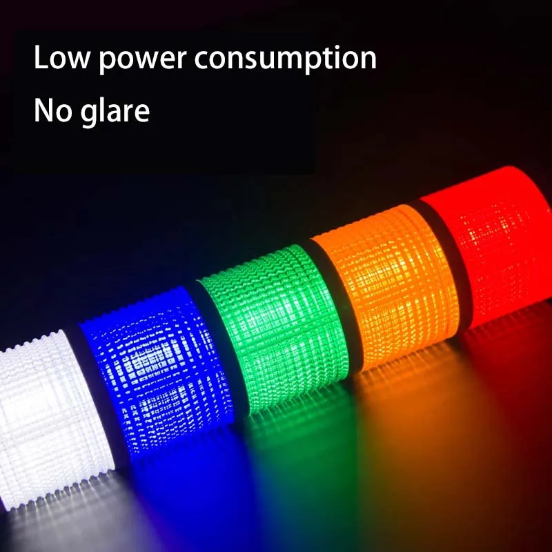 LED 삼색 조명 신호 타워 스택 조명 산업용 신호 경고등 CNC 레이저 용접/절단기용 부저