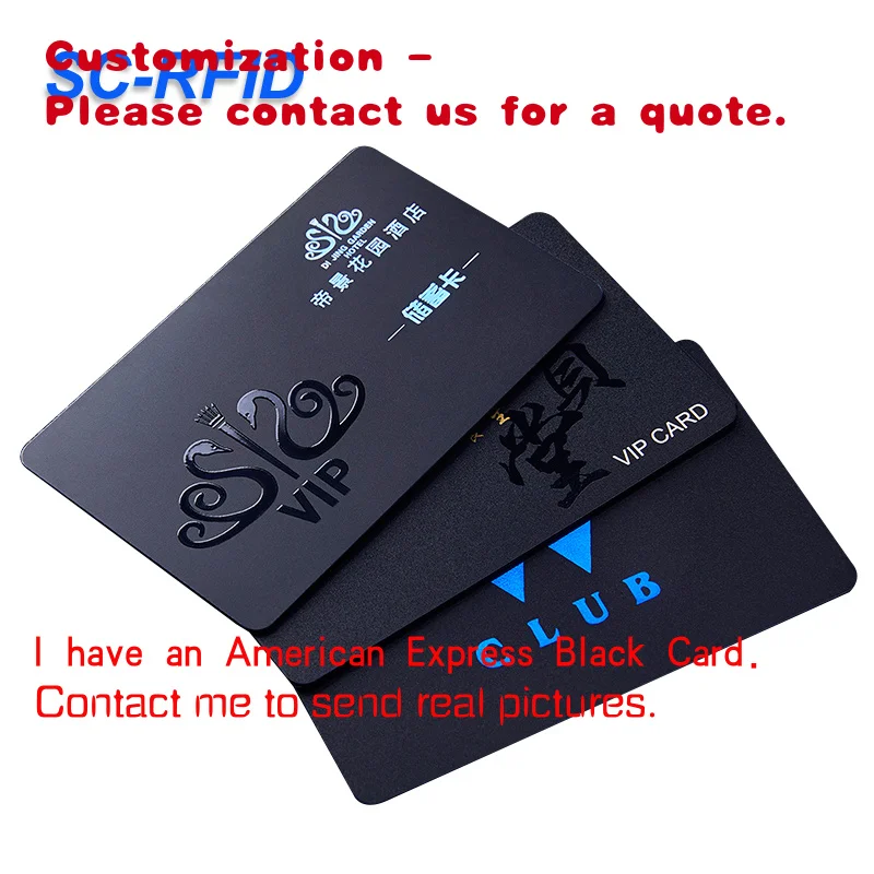 

custom.Custom NFC PVC Card Engraved Stainless Steel NFC Card NFC Custom Printing Business Member Cards With Chip
