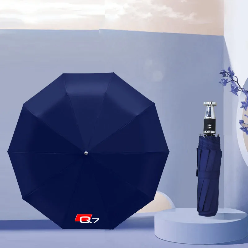 Car Folding Umbrella Portable Automatic Sunshade For Fiat AUDI Q7 Car Accessories