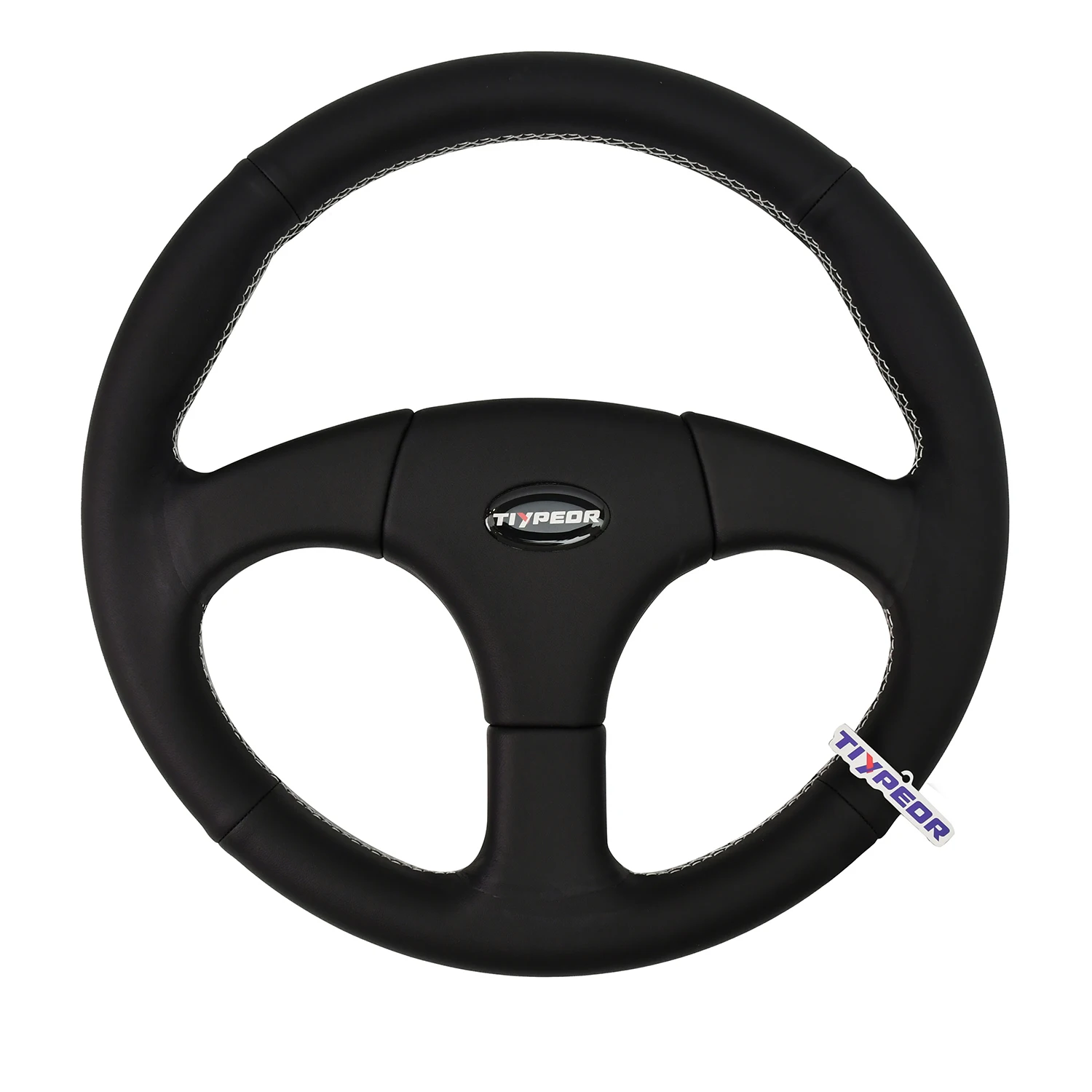 

TIYPEOR 350mm Racing Drift Steering Wheel Black Gaming Sport Steering Wheel
