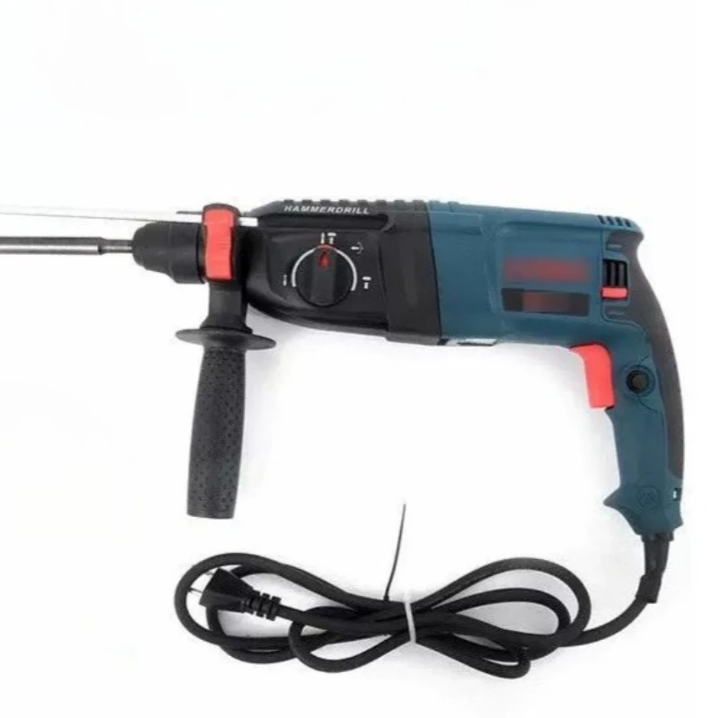 Multifunctional 26 light hammer concrete electric hammer impact drill dual-purpose 800W portable electric pick three-in-one