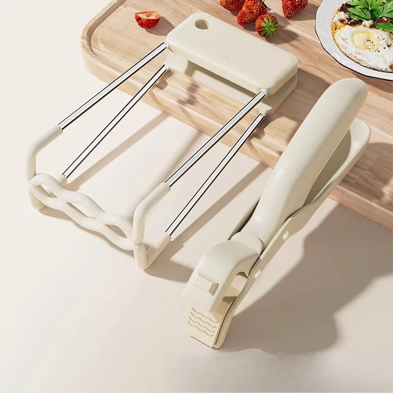 

Silicone Anti-scalding Clip Bowl Clip Kitchen Clip Steaming Dish Clip Heat Insulation Lift Plate Clip Bowl Artifact