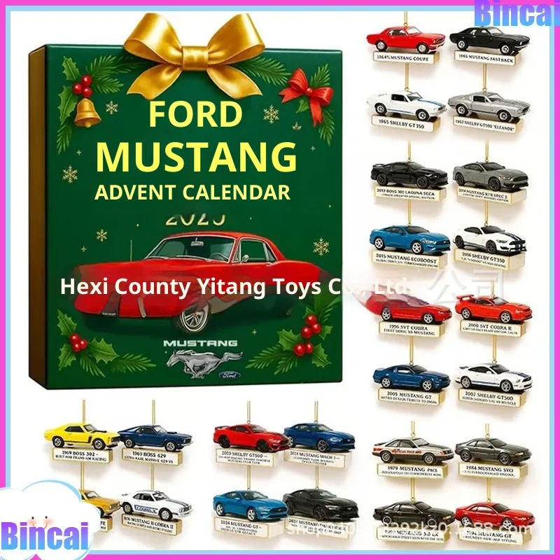 

Рождественский адвент-календарь 2025 года, 24 дня, тематический сюрприз F1, слепая коробка F1, автомобильные игрушки, украшения, коллекционные фанаты, 2D акрил